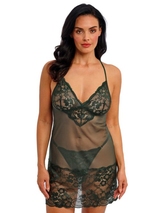 Wacoal Lingerie Natsuki Lace vert nuisette
