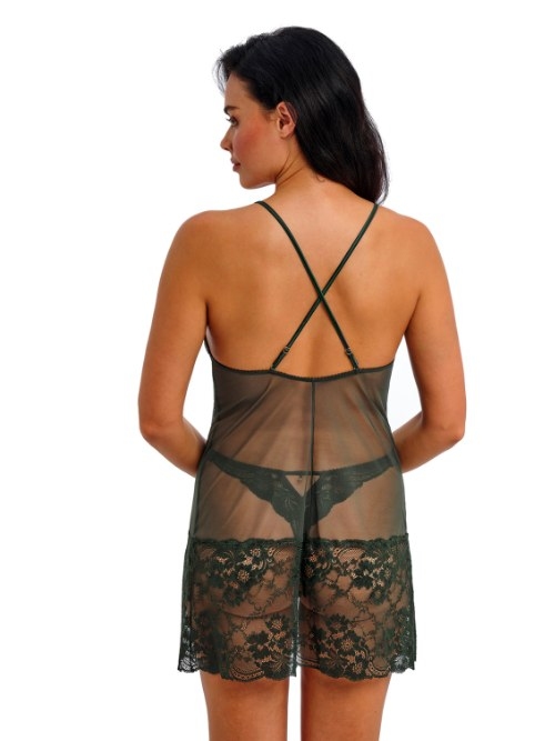 Wacoal Lingerie Natsuki Lace vert nuisette