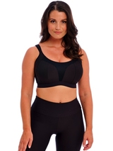 Fantasy Lingerie Elevate noir soutien-gorge de sport