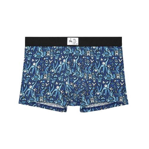 HOM Voyages bleu boxer
