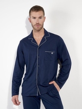 HOM Rafael bleu marine pyjama
