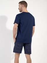 HOM Broceliande bleu marine pyjama