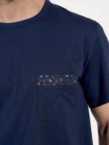 HOM Broceliande bleu marine pyjama