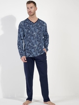 HOM Compiegne bleu marine pyjama