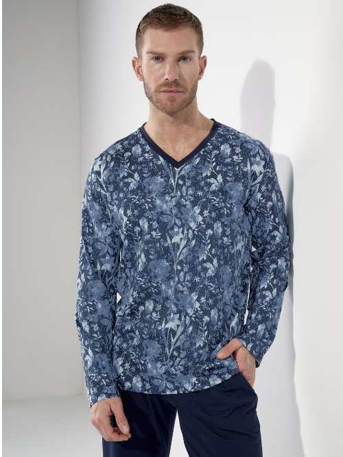 HOM Compiegne bleu marine pyjama