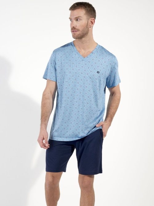 HOM Walter bleu pyjama