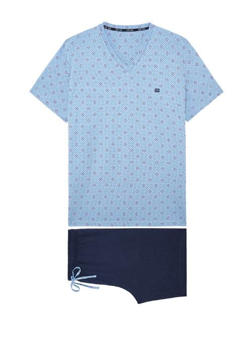 HOM Walter bleu pyjama