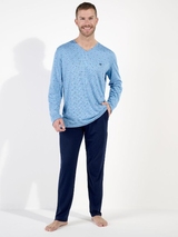 HOM Walter bleu pyjama