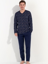 HOM Comfort  bleu marine pyjama