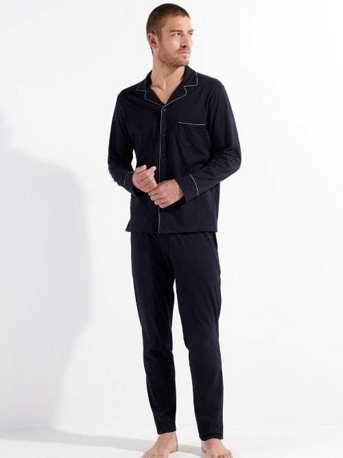 HOM Comfort  bleu marine pyjama