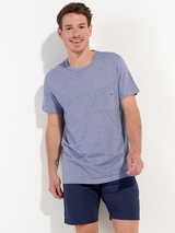 HOM Modal Comfort bleu marine pyjama