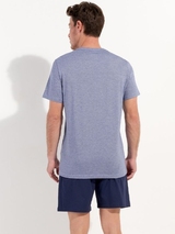 HOM Modal Comfort bleu marine pyjama
