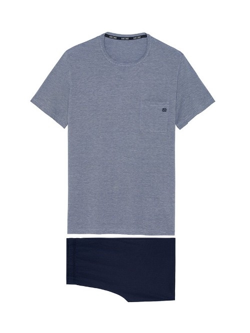HOM Modal Comfort bleu marine pyjama