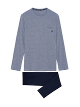 HOM Modal Comfort bleu marine pyjama