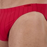 HOM Swimwear Nautical Cup rouge slip de bain