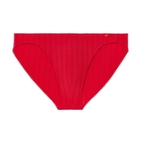 HOM Swimwear Nautical Cup rouge slip de bain