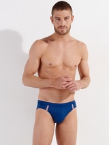 HOM Swimwear Nautical Cup bleu marine slip de bain