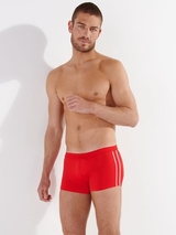 HOM Swimwear Nautical Cup rouge boxeur nageur