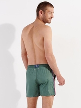 HOM Swimwear Nautical Cup kaki maillot de bain pour homme