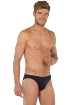 HOM Swimwear Sea Life noir slip de bain