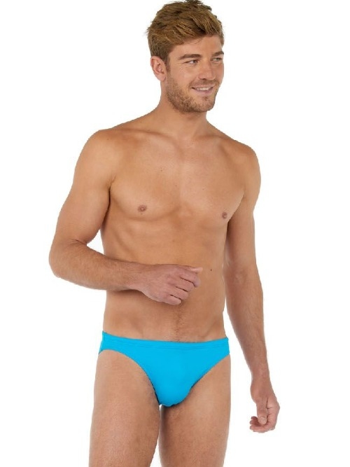 HOM Swimwear Sea Life turquoise slip de bain