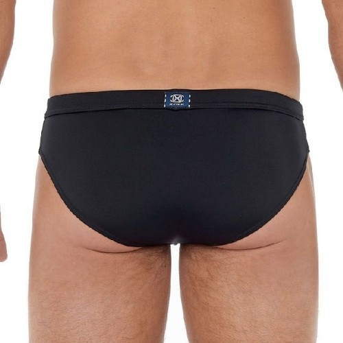 HOM Swimwear Sea Life noir slip de bain