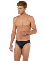 HOM Swimwear Sea Life noir slip de bain