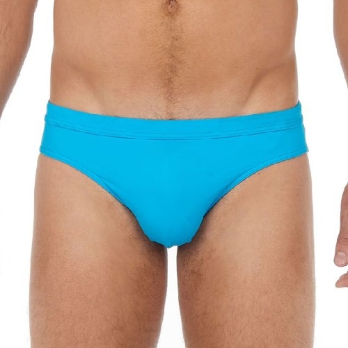 HOM Swimwear Sea Life turquoise slip de bain