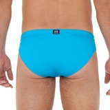 HOM Swimwear Sea Life turquoise slip de bain