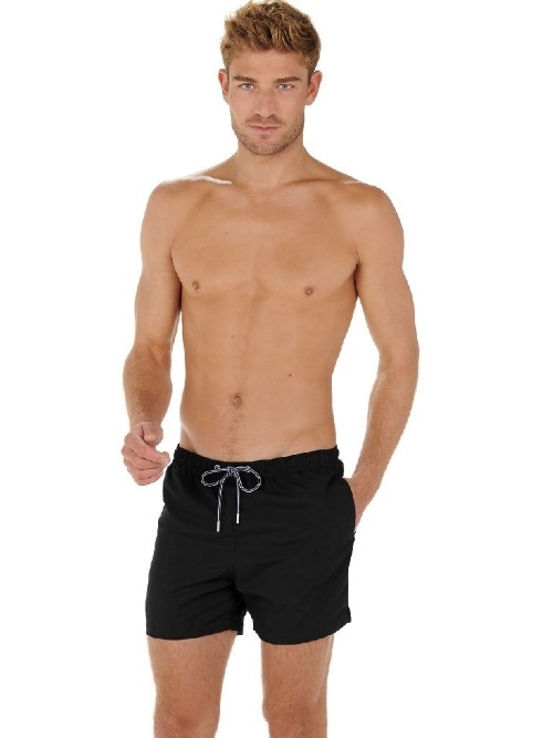 HOM Swimwear Sea Life noir maillot de bain pour homme