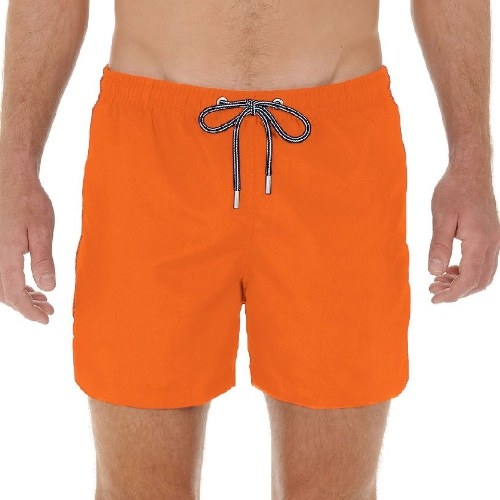 HOM Swimwear Sea Life orange maillot de bain pour homme