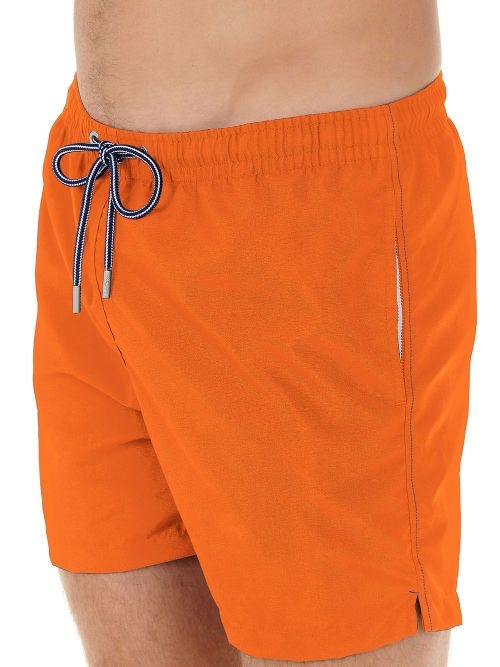 HOM Swimwear Sea Life orange maillot de bain pour homme