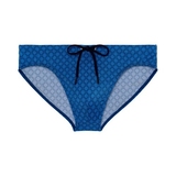 HOM Swimwear Hendaye bleu slip de bain