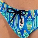 HOM Swimwear Marbella bleu slip de bain