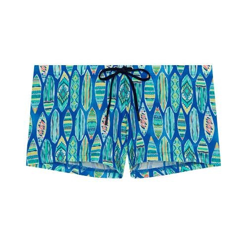 HOM Swimwear Marbella bleu boxeur nageur