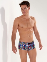 HOM Swimwear Idylle multicolore boxeur nageur