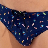 HOM Swimwear Summer bleu marine slip de bain