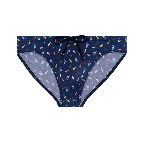 HOM Swimwear Summer bleu marine slip de bain