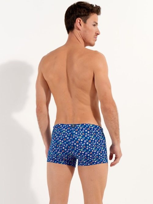 HOM Swimwear Socoa bleu marine boxeur nageur