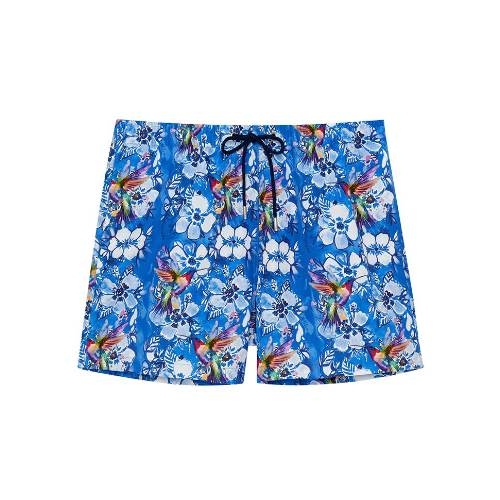 HOM Swimwear Colibris bleu maillot de bain pour homme