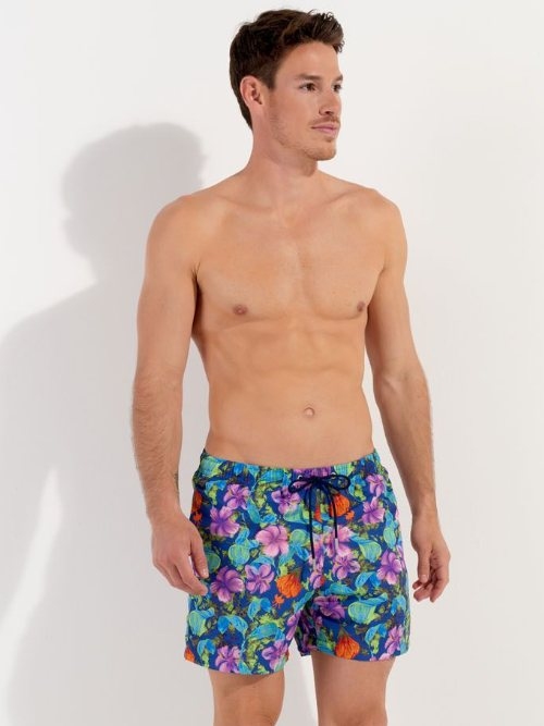 HOM Swimwear Balata bleu marine maillot de bain pour homme