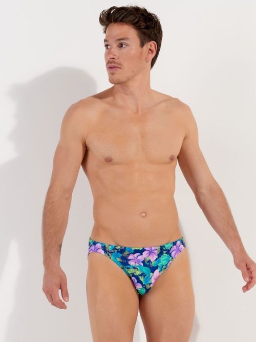 HOM Swimwear Balata bleu marine slip de bain