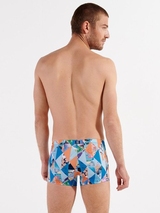 HOM Swimwear Port Cros bleu boxeur nageur