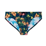 HOM Swimwear Flamingo bleu marine slip de bain