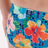 HOM Swimwear Dino turquoise slip de bain