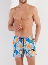 HOM Swimwear Port Cros bleu maillot de bain pour homme