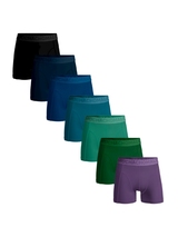 Muchachomalo Solid  noir boxer en coton