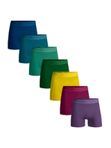 Muchachomalo Solid  bleu boxer en coton
