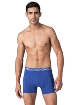 Muchachomalo Solid  noir boxer en coton
