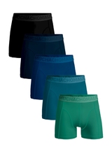 Muchachomalo Solid  noir boxer en coton